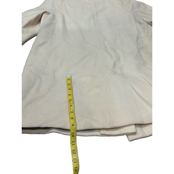 Vintage RARE Everitt-Buelow Wool Coat with Fur Collar 50s Union Made MCM Large - Picture 12 of 16